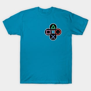 Playstation Style Buttons Alt T-Shirt